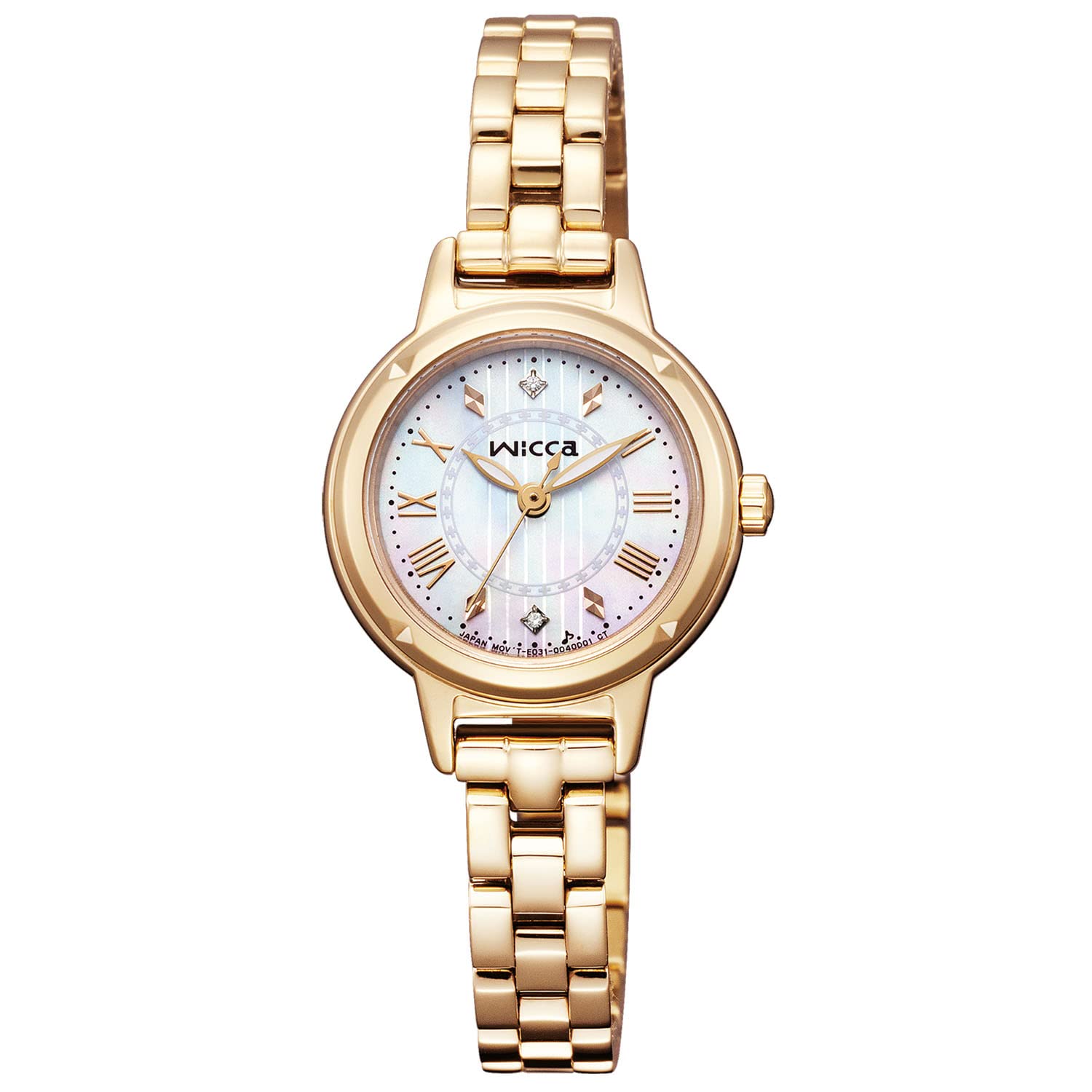 

[Citizen] Wicca Wicca Haruka Fukuhara Collaboration Model Limited Edition KP3-627-11 Womens Gold