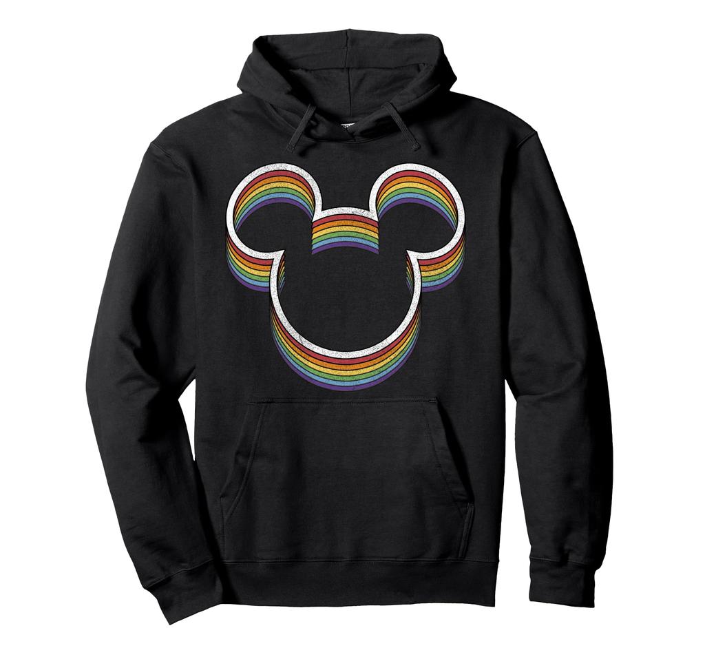 Disney Mickey Friends Rainbow Ear Hoodie &