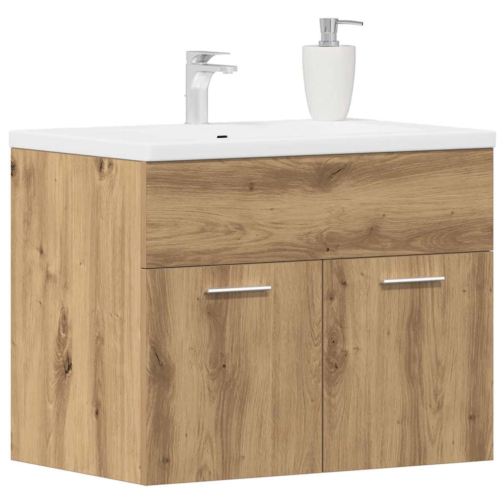 Artisan Oak Bathroom Vanity Cabinet 60 X 38.5 X 46 Cm