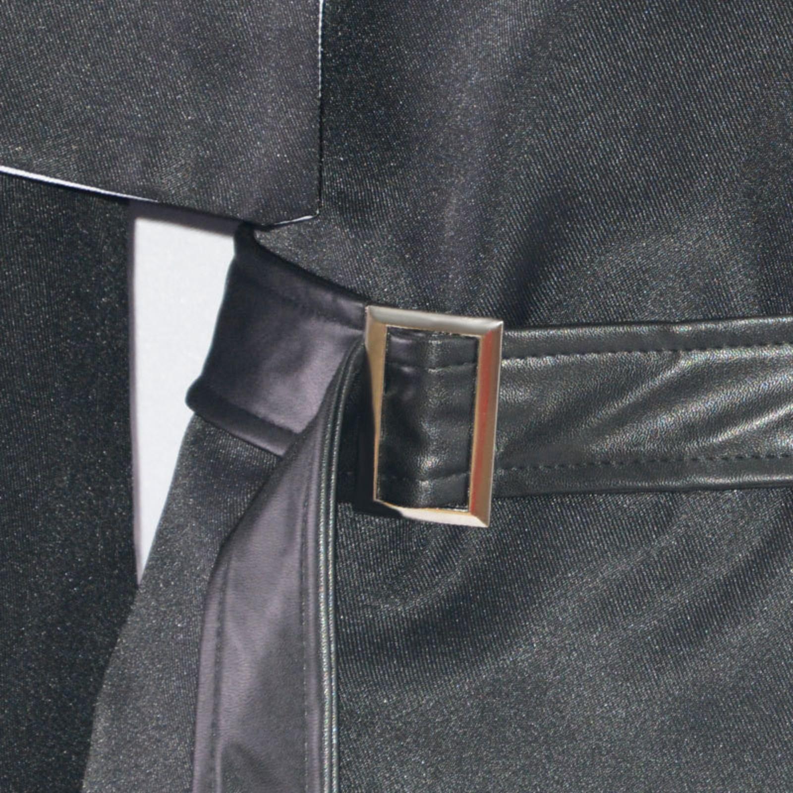 Хэллоуин монахиня косплей костюм комплект из 4 предметов костюм монахини + накидка + пояс — фото 8