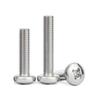 316 Stainless Steel Phillips Round Head Machine Screw - Sizes M1.6 To M10