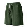 Pantaloncini Casual in Velluto a Coste da Uomo con Vita Elastica Coulisse e Tasche Laterali Vestibilità Rilassata Leggeri Pantaloncini Estivi