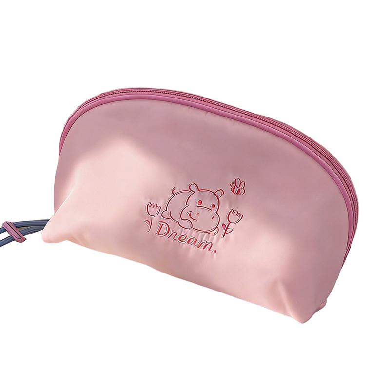 

Underwear Storage Bag Portable Multi-Purpose Travel Organizer Bags Travel Storage Bags For Socks Bras Accessories розовый