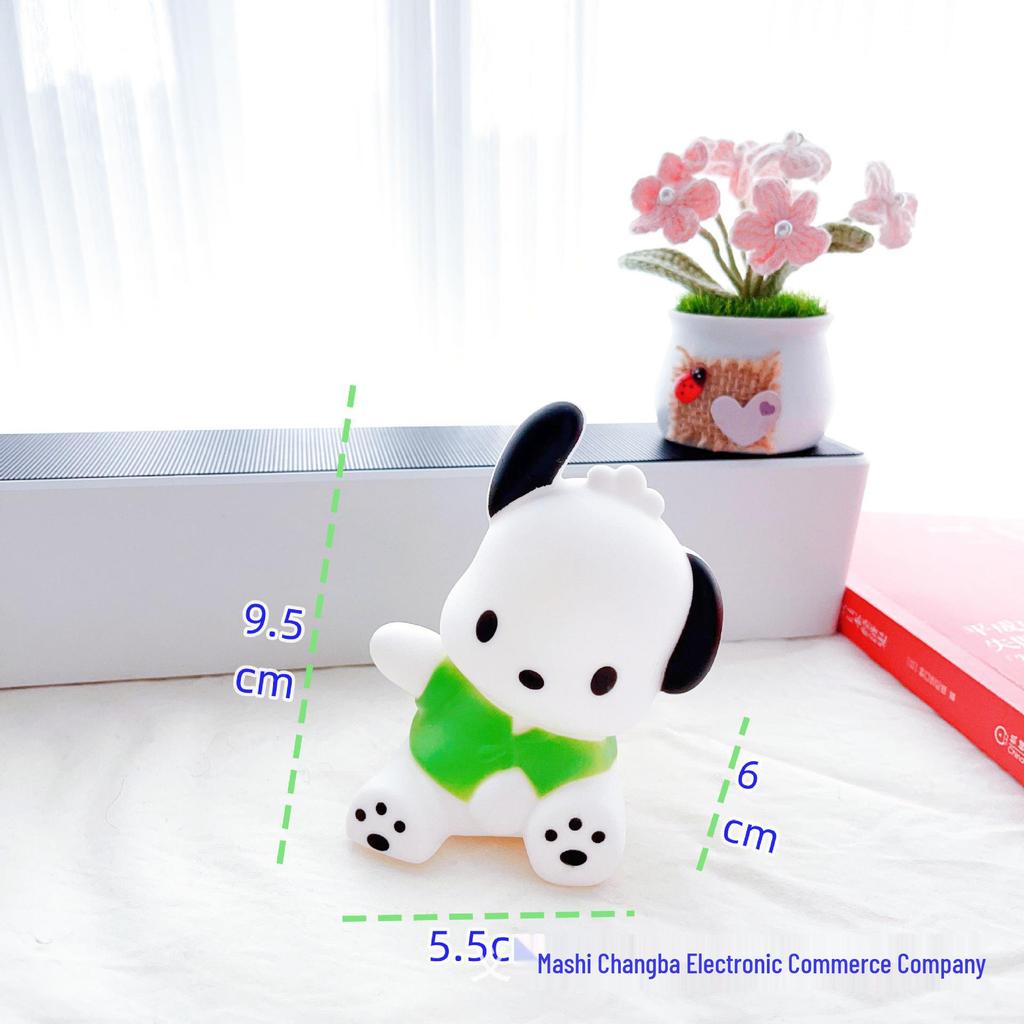 Cartoon Night Light Children's Day Vinyl Bedside Lamp Ornaments Creative Gifts