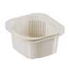 2026 Multi-Layer Stackable Kitchen Basket: Draining and Washing Basin for Fruits, Vegetables, and Rice.