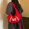 Fashionable and Unique Striped Bag for Holding Dumplings, A Casual Crossbody Bag with An Angle-hung Design At The Armpit.
