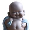 Creative Little Ceramic Maitreya Happy Buddha Sculpture Figurine Ornaments,