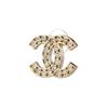 Chanel Doppel-C-Buchstaben-Dekoration Ohrringe Damen Gold/Silber