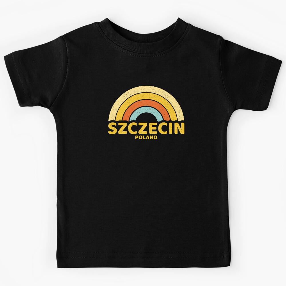 Retro Szczecin Poland Kids T-Shirt 110
