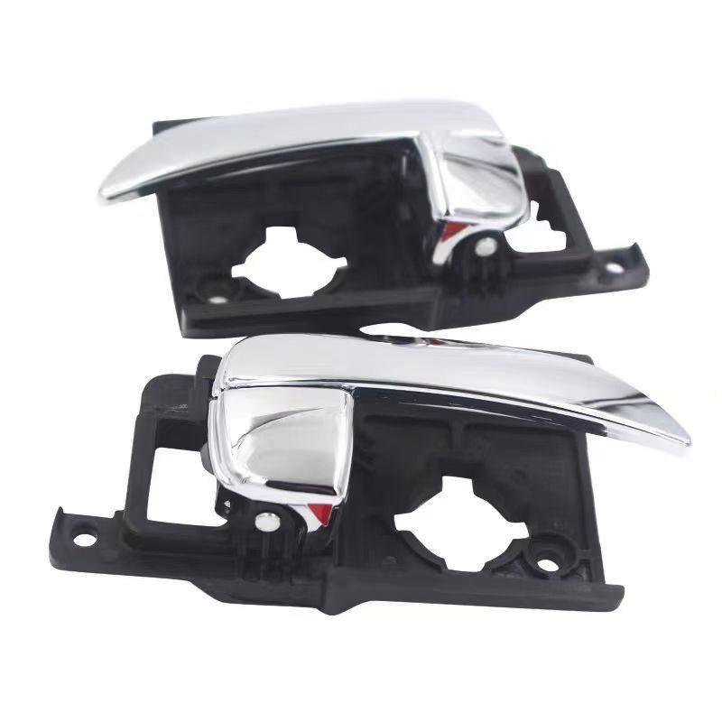 Left/Right Car Interior Door Handle Silver Inside Handles for Hyundai Elantra HD 2008-2016 Auto Parts 82610-0Q000 82620-0Q000