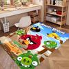 Angry Birds Print Rug, Washable Floor Carpet, For Entryway Dorm Laundry Room Office Study, Home Decor Birthday Christmas Gift