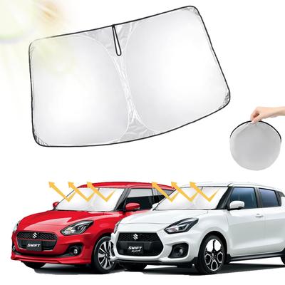 Latest Enhanced Oricarmes Suzuki Swift Swift Sport ZC33S Windshield Sunshade Swift Sunshade Light Blocking Heat Insulation Sun Visor [2026 & Version]