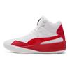 Clyde All Pro mid Unisex Scarpe da Basket High Top Bianco Rosso 195512-04