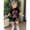 67 Meme Ragazze Italiane Brainrot Set Magliette per Bambini Regalo Divertente Harajuku Bambini Top Corto Estivo Set Manica Corta Abbigliamento per Bambini