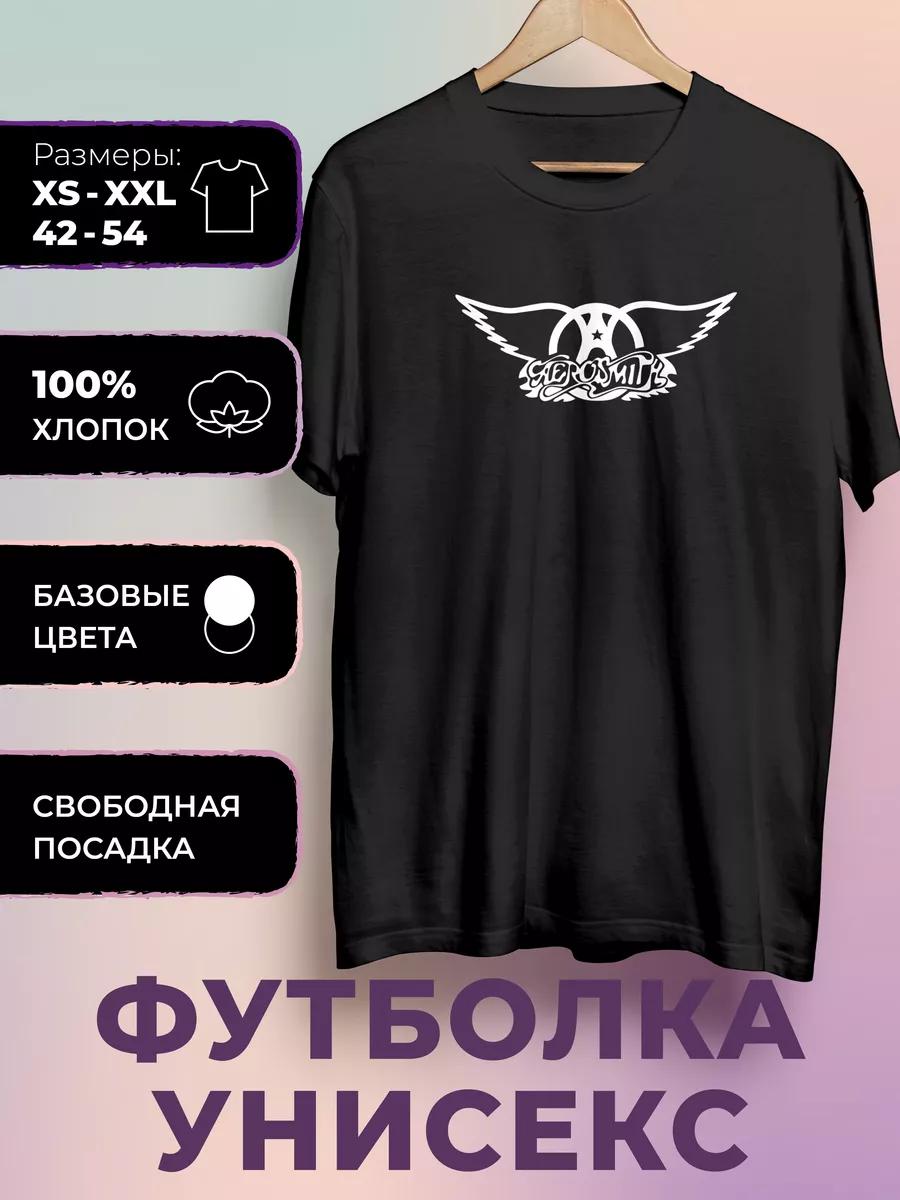 Футболка с принтом Aerosmith 2XL
