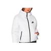 Nike Solid Color Logo Zip-Up Hoodie Women Jackets White DJ6995-100
