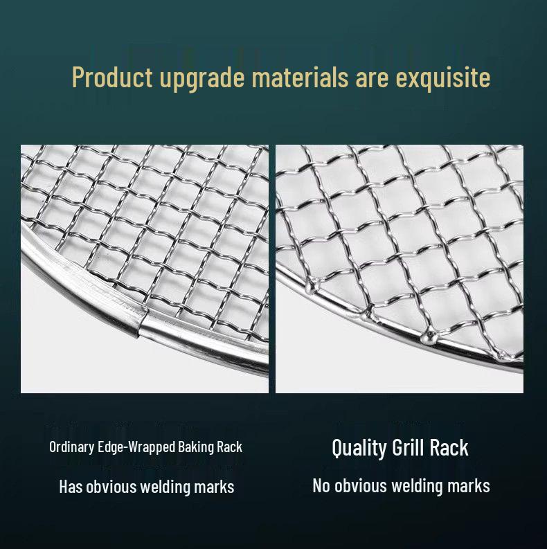 Korean Smokeless Charcoal Grill: Round Table Metal Iron BBQ & Tea Brewing Stove for Outdoors