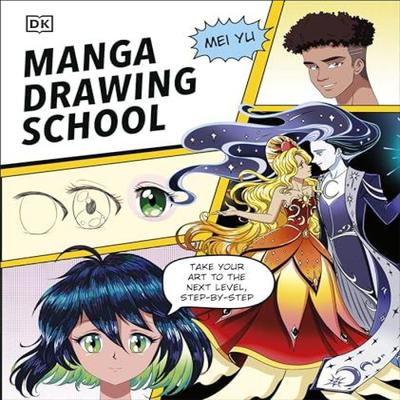 Escola de Desenho de Mangá por Mei Yu Livro Capa Dura 9780241674888