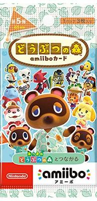 Cartão amiibo Animal Crossing 5ª edição 25 pacotes (1CAIXA incluída)