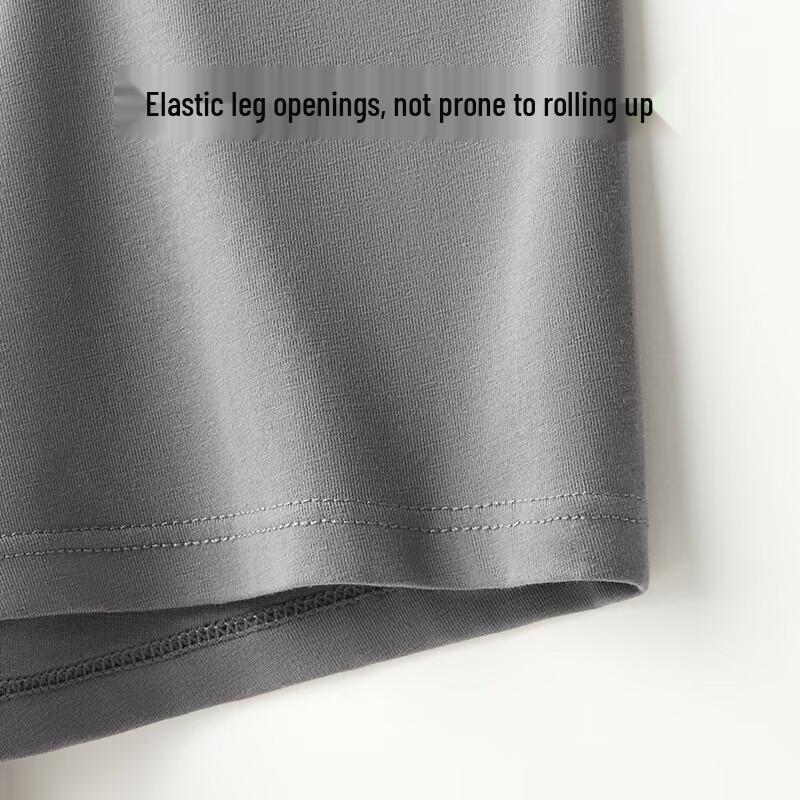 Xiang Le Mei Men's 5-Pack Pure Cotton Antibacterial Boxer Briefs