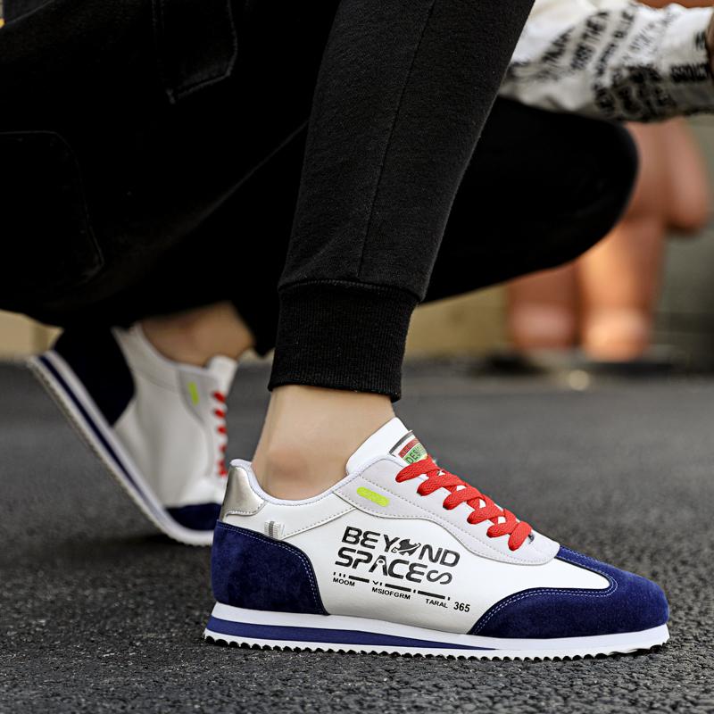 Fashion Yellow Suede Sneakers Men Print Letter Casual Shoes For Men Autumn Winter Original Men's Sneakers Zapatillas De Hombre