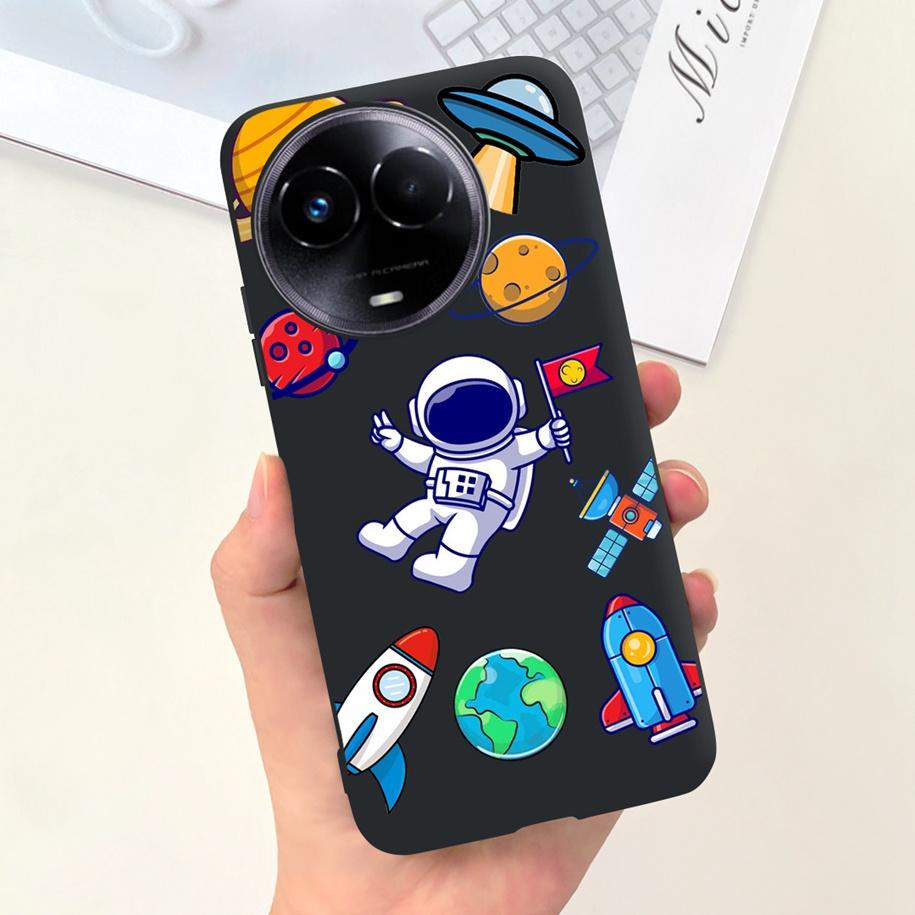 Shockproof Case For Realme 11 5G / Realme 11X Phone Cover Fashion Girls Soft Silicone Funda For Realme11 11 X 2023 RMX3785 Coque