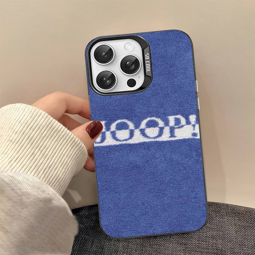 Modemarke J-Joop Handyhülle Für IPhone 17 16 15 14 13 12 11 Pro Max Plus Pro Bunte Hülle