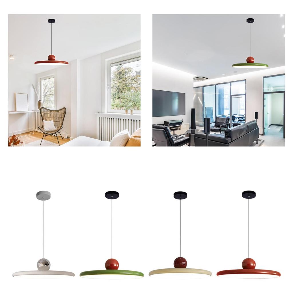 40cm Modern Pendant Light Flying Saucer Elegance Pendant Lamp Hallway Hanging Lamp for Dining Room Kitchen Home Restaurant Cafe