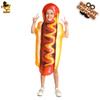 Halloween children's funny food digital printing sponge spoof hot dog cosplay costume