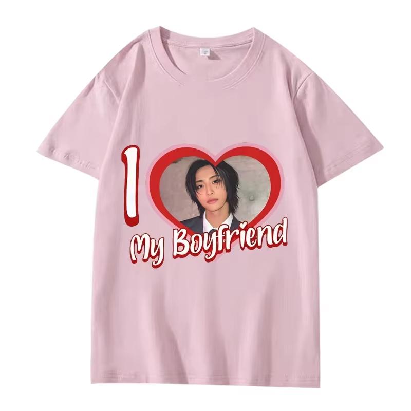 Ateez Seonghwa KPop T Shirt Unisex Women Oversized Cotton Hot Sale Short Sleeve Summer Fashion Print Unisex Plus Size Tops