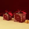 Wedding Candy Box with Red Ribbon