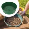 Rock Garden Sieve Lightweight Portable Screen Sifting Soil Dirt Sifter Diameter Compost Sifter for Yard Gardening Bonsai
