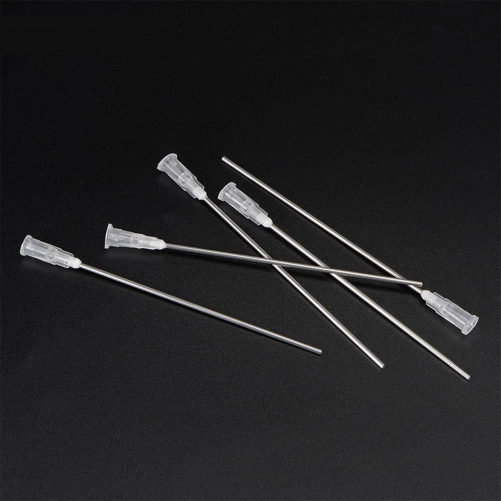 10cm Blunt Tip Dispensing Needles, Long Industrial Glue Applicator Needles for Syringe DIY Craft Liquid Dispensing