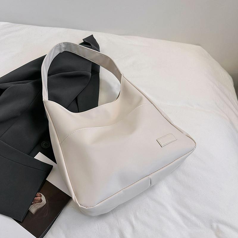 Trendy Street Style Large Capacity Tote Bag Fashion Simple Shoulder Bag 2023 Autumn New Small Batch Handbag