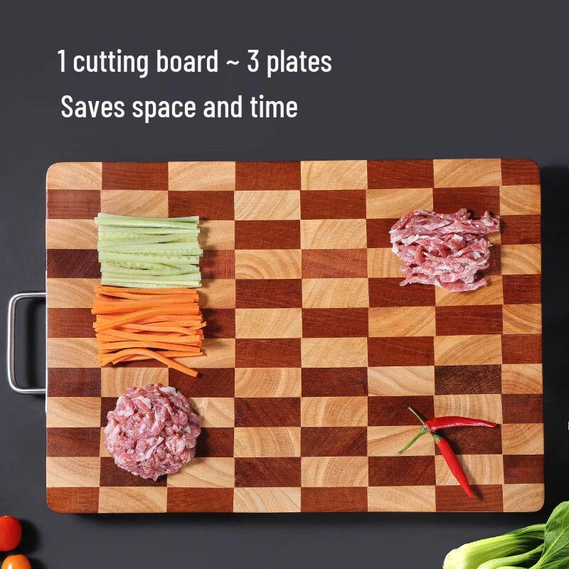 Zhishi Acacia Wood Cutting Board with Handle