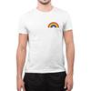 Stolz Regenbogenflagge Bisexuelles Design Neuheit T-Shirt Großes Gay Pride T-Shirt