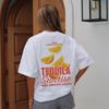 Women Tequila Sunrise TShirt Oversized Aesthetic Streetwear Graphic Tee Y2k Cocktail Drink Shirt Unisex Summer Fashion Top Gift