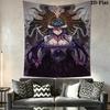 Cartoon Queen Graphic Print Pattern Home Decor Tapestry, Wall Hanging, Decorative RV Wall Cloth.XGT0914391