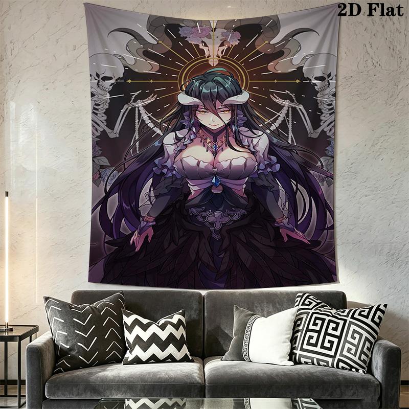 Cartoon Queen Graphic Print Pattern Home Decor Tapestry, Wall Hanging, Decorative RV Wall Cloth.XGT0914391