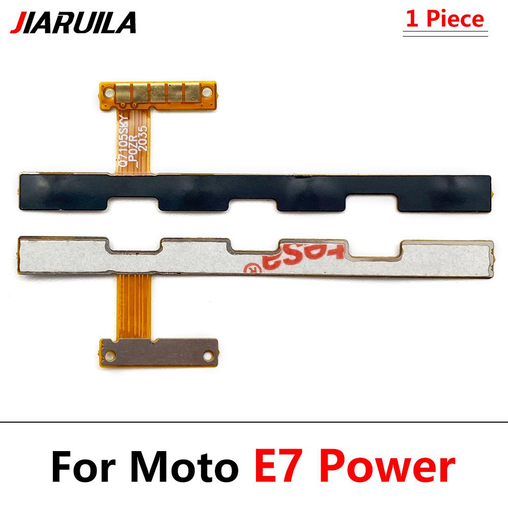 For Moto E11 E11 E11 E6s E7i E7 Power E6 Plus E11s E11I E7I Power ON OFF Mute Switch Control Key Volume Button Flex