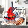 Customiz Name Personality Asuka Langley Soryu (2) Blanket Soft &Warm Sofa Office Bed Travel Lunch Break Blanket, Gift Suitable for All Seasons