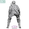 Sol Modell Zweiter Weltkrieg Deutscher Feld-Militärpolizist auf einem KS750 Militärmotorrad Sol 3D-Drucker-Bausatz MM901 1/35 (für Modelle) (Menschen)