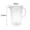 Clear Measuring Cup Set with Spout and Handle for Kitchen Use