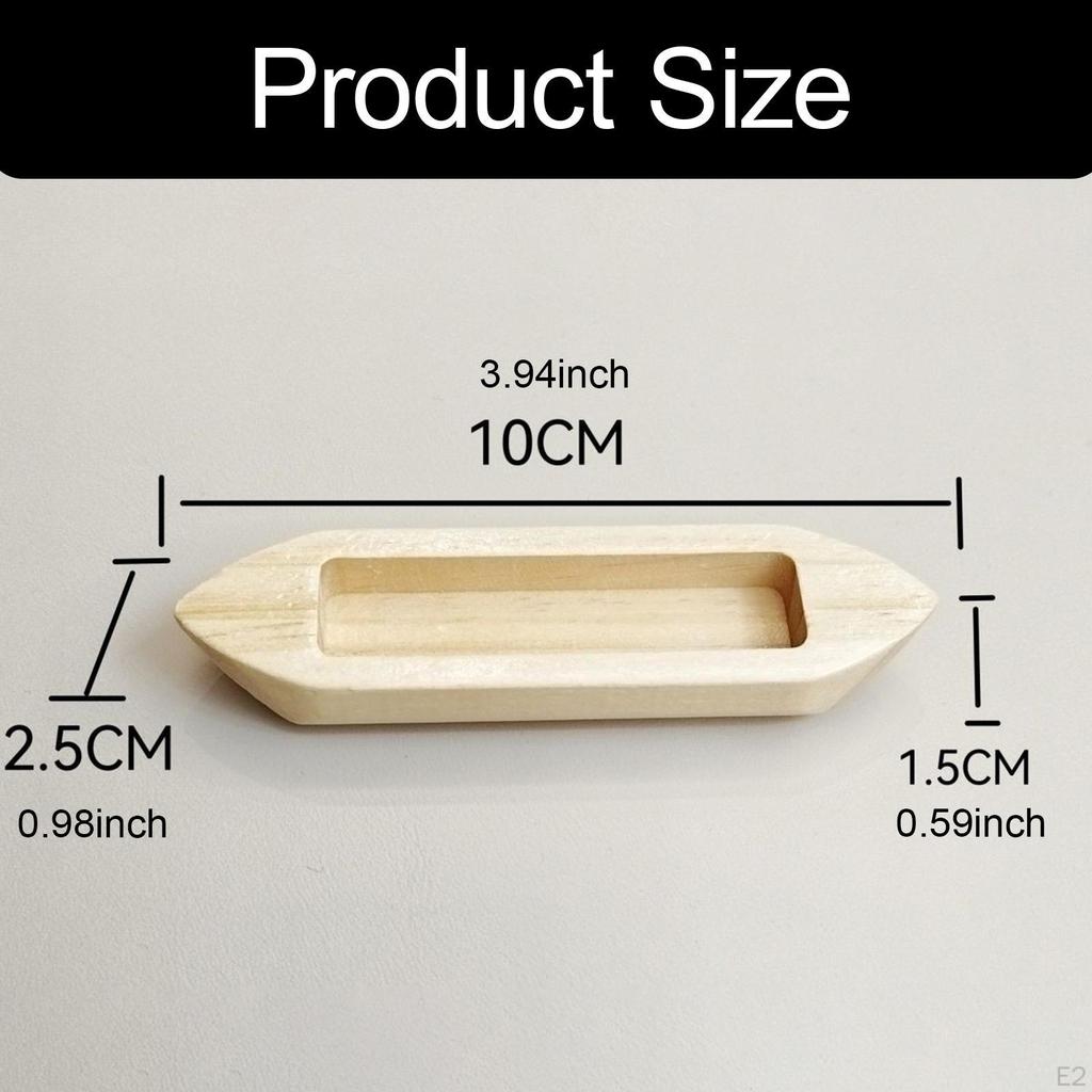 3Pcs Wooden Boat,Wood Boat Decor Model,Nautical Fishing Canoe,Unfinished for Table Beach Coastal