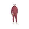 Nike Comfortable Soft Letter Hooded Long Sleeve Football Shirt Men Tops Burgundy FQ3004-661