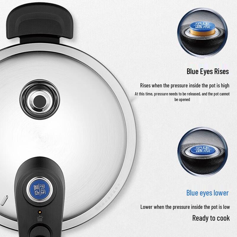 Supor 304 Stainless Steel Gas Pressure Cooker