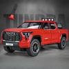 2024 New Simulation 1:24 Scale Toyota TRD Pro Off Road Car Model Metal Diecast Pickup Truck Toys Vehicles for Kids Boys Sound and Light