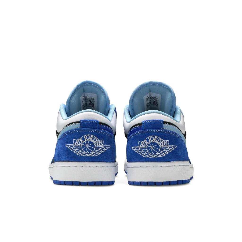 Air Jordan 1 Low SE 'Racer Blue' (Unisex) Racer Blue / Psychic Blue / Black / Multi-Color Vintage Basketball Shoes DH0206 400