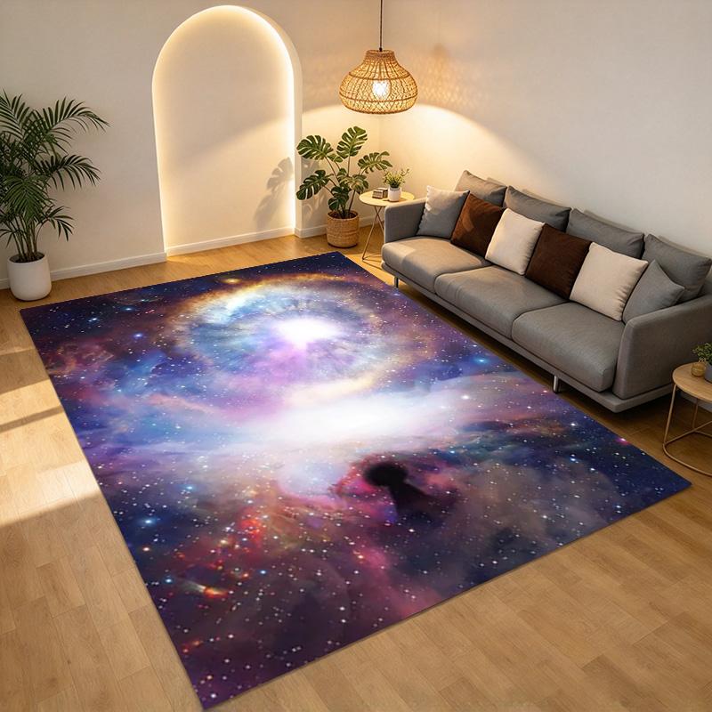 Cosmic Journey Living Room Nonslip Area Rug Soft Carpet For Bedroom Game Playroom Sofa Office Home Decor Doormat Christmas Gift C9301286