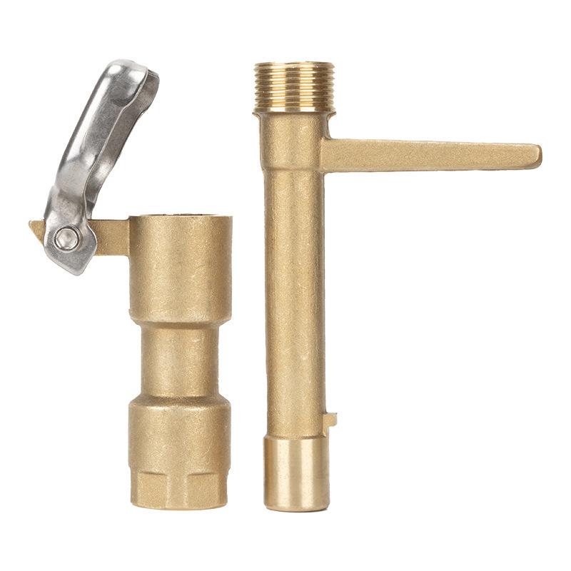 1-Inch Garden Water Intake Connector for Horticulture & Lawn Irrigation